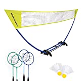 EastPoint Sports Badminton Sets Outdoor Games  Easy Setup Badminton, 4-Way Badminton, and Badminton Racket & Shuttlecock Sets