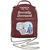 Beetlejuice Classic Movie Recently Deceased Book Mini Backpack Wristlet