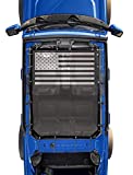 Sukemichi Sunshade for Ford Bronco,Mesh Sun Shade Bikini Top Cover Bimini Top for Ford Bronco Accessories 2021 2022 2023 4 Door - Blocks UV, Wind, Noise, (Flag)