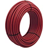 SharkBite 3/4 Inch x 300 Feet Red PEX-B, PEX Pipe Flexible Water Tubing for Plumbing, U870R300