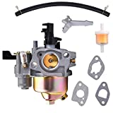 Carburetor with Gasket Set Replacement for Powersports CT200U KT196 196cc 5.5HP 6.5HP OHV Engine Go Kart Carb