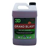 3D Grand Blast Heavy Duty Degreaser - All Purpose Cleaner Safe & Effective for Cars, Engines, Floors, Home Use - Rapidly Cleans Grease & Grime Build Up 1 Gallon