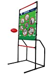 Sport Squad Endzone Challenge - 2-in-1 Football Toss and Flying Disc Toss - Backyard and Lawn Game for Indoor and Outdoor Use - Practice your Throwing Skills with this Football Target Carnival Game