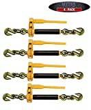 Mytee Products (4 Pack) Peerless Folding Handle QuikBinder Plus Ratchet Binder 3/8"