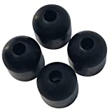 (4 Pack) Rubber Screw On Bumpers - Shed Doors, Sliding Door & Cabinets