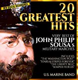 20 Greatest Hits - Very Best of John Philip Sousa - Military Marches - U.S. Marine Band - New Digital Recordings  Inc.The Washington Post Stars & Stripes Forever Liberty Bell "Semper Fedelis"