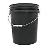 Hydrofarm HG5G Black, 5 gal Bucket, 5 Gallon