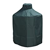 Mini Lustrous Cover for Big Green Egg, Heavy Duty Ceramic Grill Cover - Premium Outdoor Grill Cover with Durable and Water Resistant Fabric, Green (X-Large)