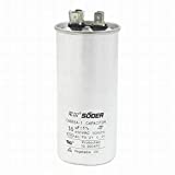 Ugtell cbb65a-1 Motor Capacitor Capacitance 35Uf Voltage AC 450V Frequency 50/60Hz 40/70/21 Silver tone capacitor