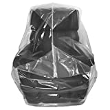 Wowfit Furniture Cover  Dust-Proof Moving Bag for Chairs, Recliners, & Moving Boxes  Clear & Odorless Plastic Bag for Moving  4mil Thick Chair Cover  34W x 42D x 65/48H Inches