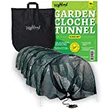 Garden Tunnel Shade Net Cover Greenhouse Protection from Sun Heat Gardening Green House Sun Shades Cloche Hoops Plant Covers Hoop House Outside Heavy Duty Garden Row Cold Green Houses Kit