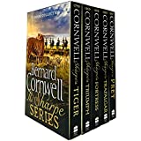 Sharpe Series Books 1 - 5 Collection Box Set by Bernard Cornwell (Sharpe's Tiger 1799, Triumph 1803, Fortress 1803, Trafalgar 1805 & Prey 1807)