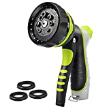 arVin Garden Hose Nozzles, No Leak Hose Sprayer, Adjustable Water Pressure Hose Attachment for Watering Plants and Outdoor Lawn, Cleaning Houses, Suitable for Washing Car and Pets