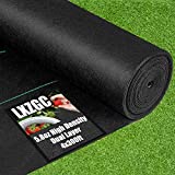 LXZGC Weed Barrier Landscape Fabric 5.8oz Heavy Duty 4ft x 300ft Premium Durable Weed Blocker Cover Outdoor Gardening Weed Control Mat
