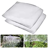 Insect Garden Barrier Net Greenhouse Protective Net Fruit and Vegetable Protective Cover Plant Covering Garden Net Protecting Plants, Fruits and Flowers (10 ft20 ft)