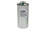 TEMCo 70+5 uf/MFD 370-440 VAC Volts Round Dual Run Capacitor 50/60 Hz AC Electric - Lot -1 (Optional uf/MFD, Voltage and Lot Quantities Available)