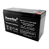 POWERSTAR WKA12-7.5F Sealed Battery Replacement for 12V 7.5AH 8ah 9AH F2/F1