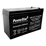 Verizon FiOS PX12072-HG 12v 7.5ah SLA Sealed Lead Acid Genuine Powerstar AGM Rechargeable Battery (W/F-2 Adapter)