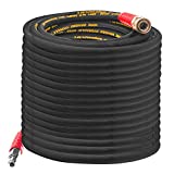 Hourleey 50FT Pressure Washer Hose with 3/8 Inch Quick Connect, High Tensile Wire Power Washer Hose, 4000 PSI