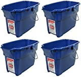 Rubbermaid 1793555 14 Quart, Royal Blue, Roughneck Bucket - Quantity 4