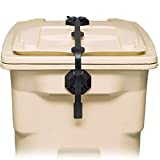 Blazer Brand Strong Strap Stretch Latch - Universal Lid Lock for Outdoor Garbage Cans (Starter Kit)