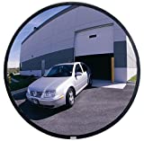 See All PLXO36SSB Circular Acrylic Outdoor Convex Security Mirror with Stainless Steel Back, 36" Diameter (Pack of 1)