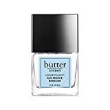 butter LONDON Horse Power Nail Rescue Base Coat, Restores damaged nails, Promote healthy nail growth, Biotin, Vitamin B, Calcium, Cruelty-Free, Gluten Free, Clear, 0.4 Fl Oz (Pack of 1)