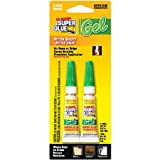 Super Glue Corp/Pacer Tech SGGM22-12 Super Glue Gel Metal, Aluminum, Rubber, Most Plastics, Ceramics, Wood, & More (2 Pack)