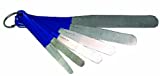 Caulk Finishing Tool, Spatula, SS, 6 Sizes