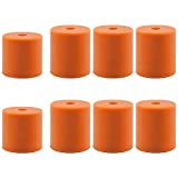 3D Printer Heat Bed Leveling Parts,Silicone Column Solid Mounts,Leveling Spring Replacement Part (8 Pack)