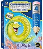 Comprehensive Curriculum of Basic Skills 4th Grade Workbooks All Subjects, Math, Reading Comprehension, Writing, Grammar, Multiplication, Division, Fourth Grade Workbook for Ages 9-10 (544 pgs)