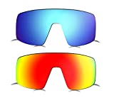 Prizo ORL Polarized Replacement Lenses for Oakley Sutro Sunglasses OO9406 - Multi Options (Orange+Blue)