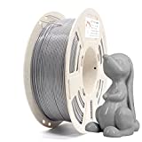 Reprapper Tangle Free Gray PVB Filament for 3D Printer & 3D Pen - Print Like PLA Filament 1.75mm Easy Smoothable Post Polishing with IPA Alcohol Smooth Finish Work Gray 1 kg (2.2 lbs).