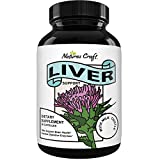 Liver Cleanse Detox & Repair Complex - Herbal Liver Support Supplement with Silymarin Milk Thistle Artichoke Extract Dandelion Root Organic Turmeric and Berberine - Milk Thistle Liver Detox Supplement