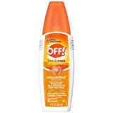 OFF! FamilyCare Insect & Mosquito Repellent Spritz, Unscented Bug spray with Aloe-Vera, 7% Deet, 9 oz