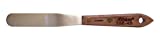 Albion Engineering Company 258-4S Classic Spatula, Stainless Steel, Hardwood Handle, 3/4" Wide Tip x 4" Long Blade