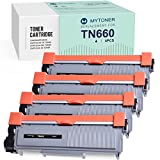 MYTONER Compatible Toner Cartridge Replacement for Brother TN660 TN-660 TN630 TN-630 For HL-L2300D DCP-L2540DW MFC-L2700DW MFC-L2740DW HL-L2380DW HL-L2320D HL-L2340DW HL-L2360DW Printer(Black, 4-Pack)