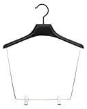 NAHANCO BSK12164B Display Hanger with 12" Drop, 15 1/2", Black (Pack of 12)