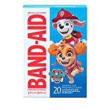 Band-Aid Brand Sterile Adhesive Individually Wrapped Bandages for Kids Featuring Nickelodeon PAW Patrol Characters, First Aid & Wound Care of Minor Cuts & Scrapes, Assorted Sizes 20 ct
