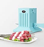Trueriey Easy Skewer,Meat Kabob Maker, Barbecue Meat Cuber, Barbecue Tool