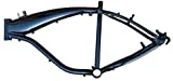 DONSP1986 Reinforced Bicycle Gas Frame with Gas Tank Built in, 2.4L Frame -Gas Motorized Bicycle (Black)