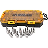 DEWALT Drive Bit Socket Set, 3/8" Drive, SAE/Metric, 17-Piece (DWMT73806)