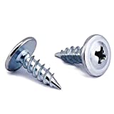 #8 x 1/2" Wood Screw 100Pcs Alloy Steel Standard Thread Truss Head Fast Self Tapping by SG TZH