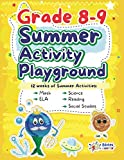Summer Activity Playground Grade 8-9: 12 Weeks of Summer Activities - Math, ELA, Science, Reading and Social Studies