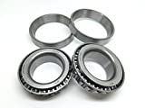 (Set of 2) WPS Trailer Hub Wheel Bearing Set A6 LM67048 LM67010 1-1/4'' for 5000-6000# Axles