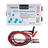 YEKMLCO Digital Capacitor Discharger Quick Discharge Voltage Tester Protection Electrician Voltage Discharging Tool for Electronic