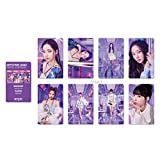 Aespa 2022 SMTOWN 8 PCS New Album Poster Kpop Merch Winter Photocard Gift Set for Fans Girls and Boys