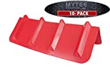 Mytee Products (10 Pack) Red Corner Protector V Shaped Edge Guard 8" x 8" x 24" Inches