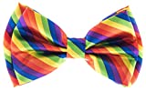 Man of Men - Men's Bowtie - Multi Color Rainbow Bow Tie