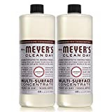 Mrs. Meyer's Multi-Surface Cleaner Concentrate, Use to Clean Floors, Tile, Counters, Lavender Scent, 32 Oz - Pack of 2